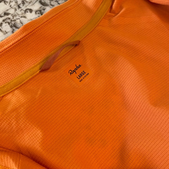 Rapha Men’s Classic Flyweight Jersey (orange), size large - Picture 4 of 4
